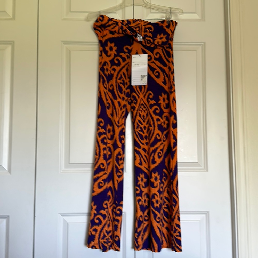 Wide leg!  2B Clothing Boho Gypsy wide leg pants size M